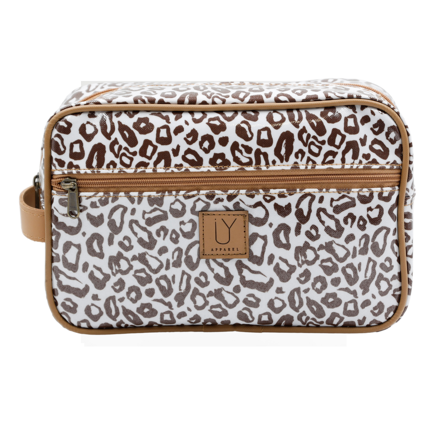 Large Toiletry Bag - African Footprint Brown
