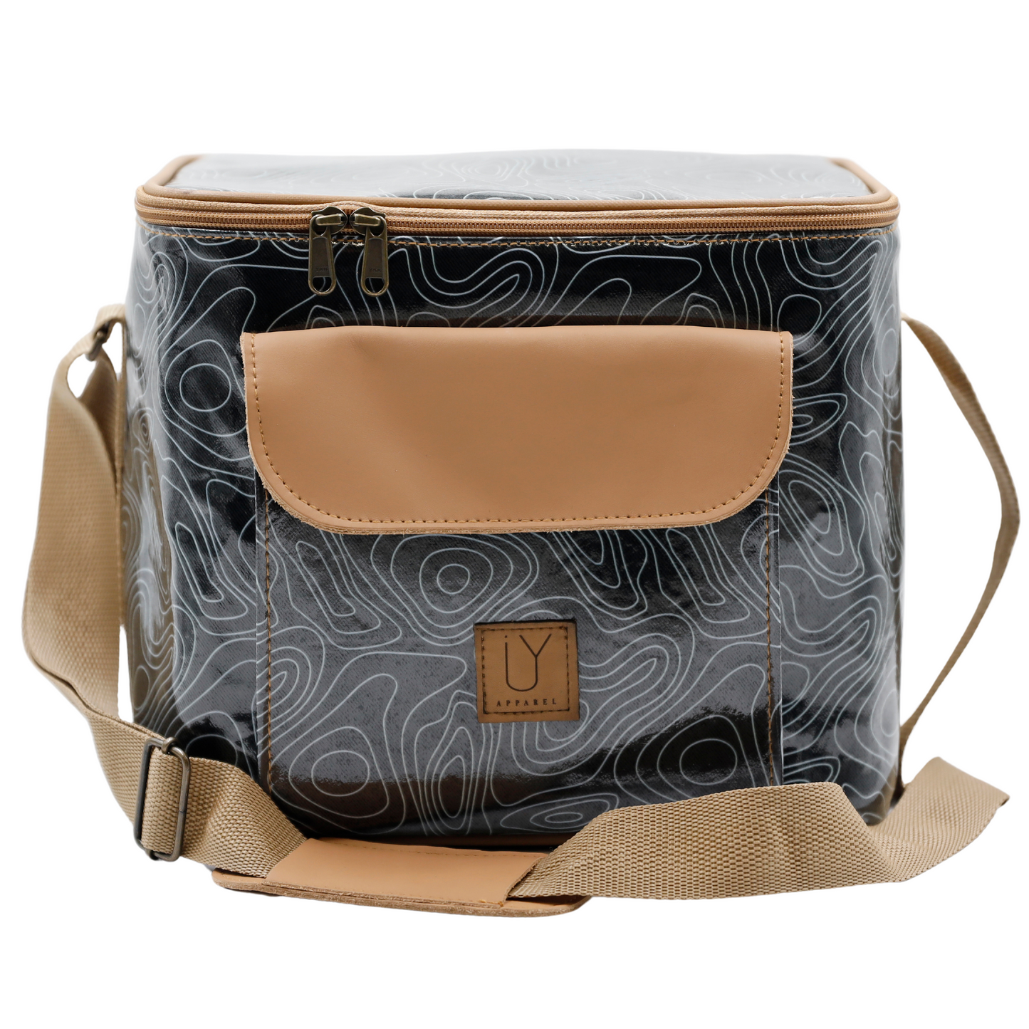 Sam Sling Cooler - Crazy Contours Black and White