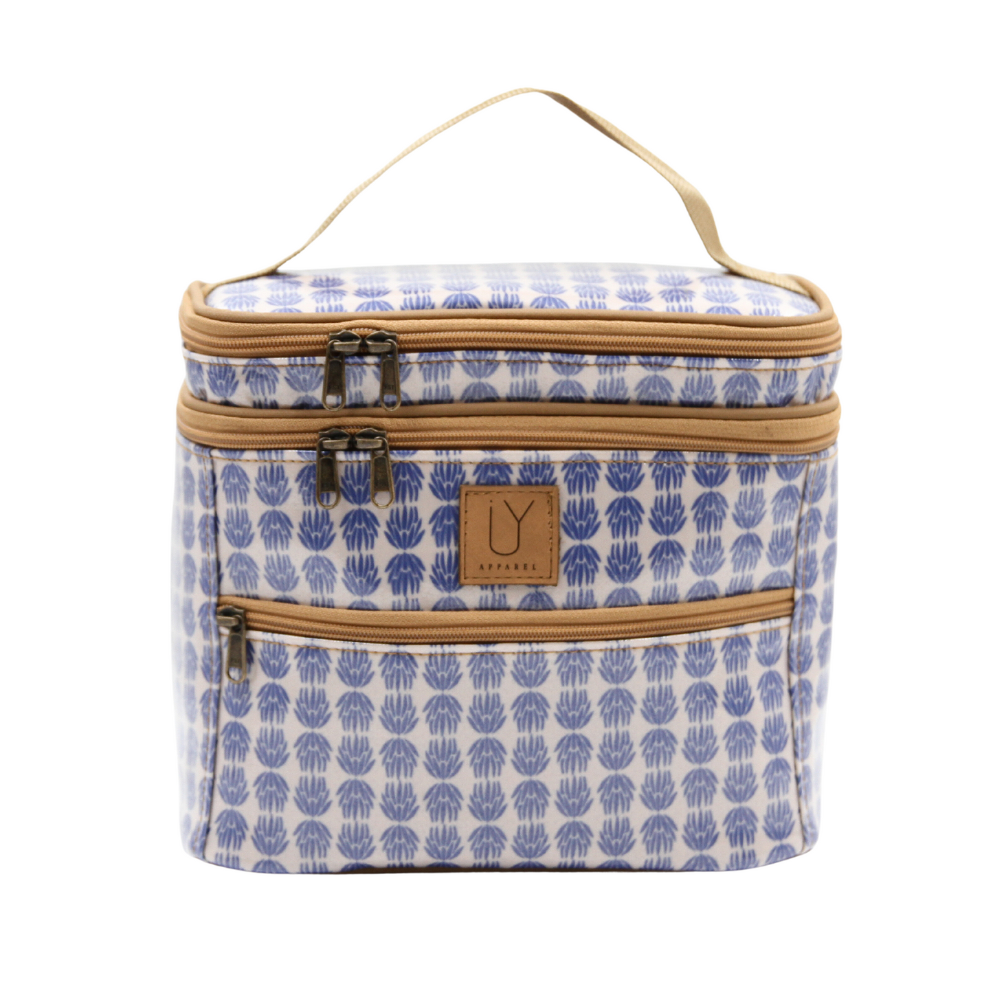 Stand Up Toiletry Bag - Protea Blue