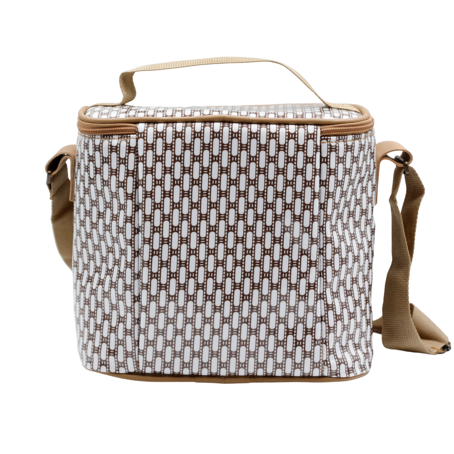 Lunch Cooler - African Tweed White