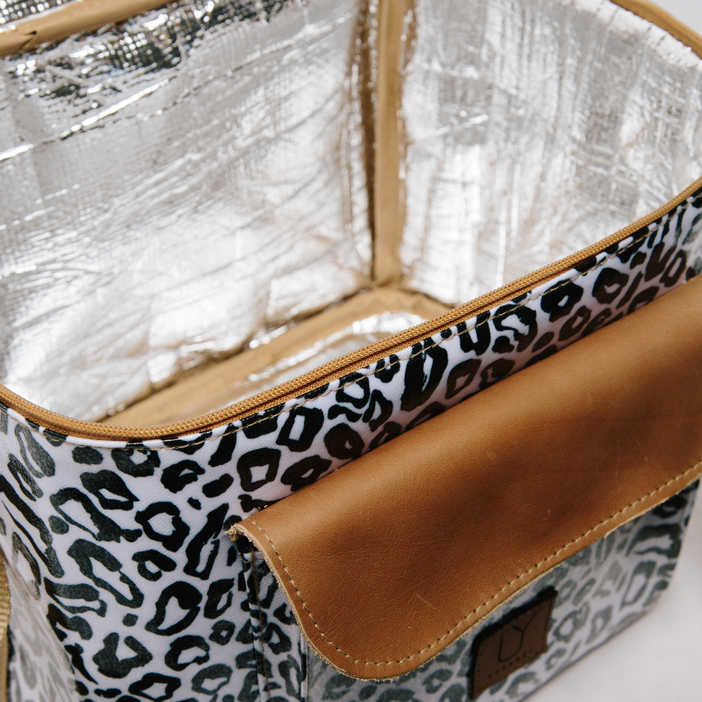 Sam Sling Cooler - Leopard Khaki
