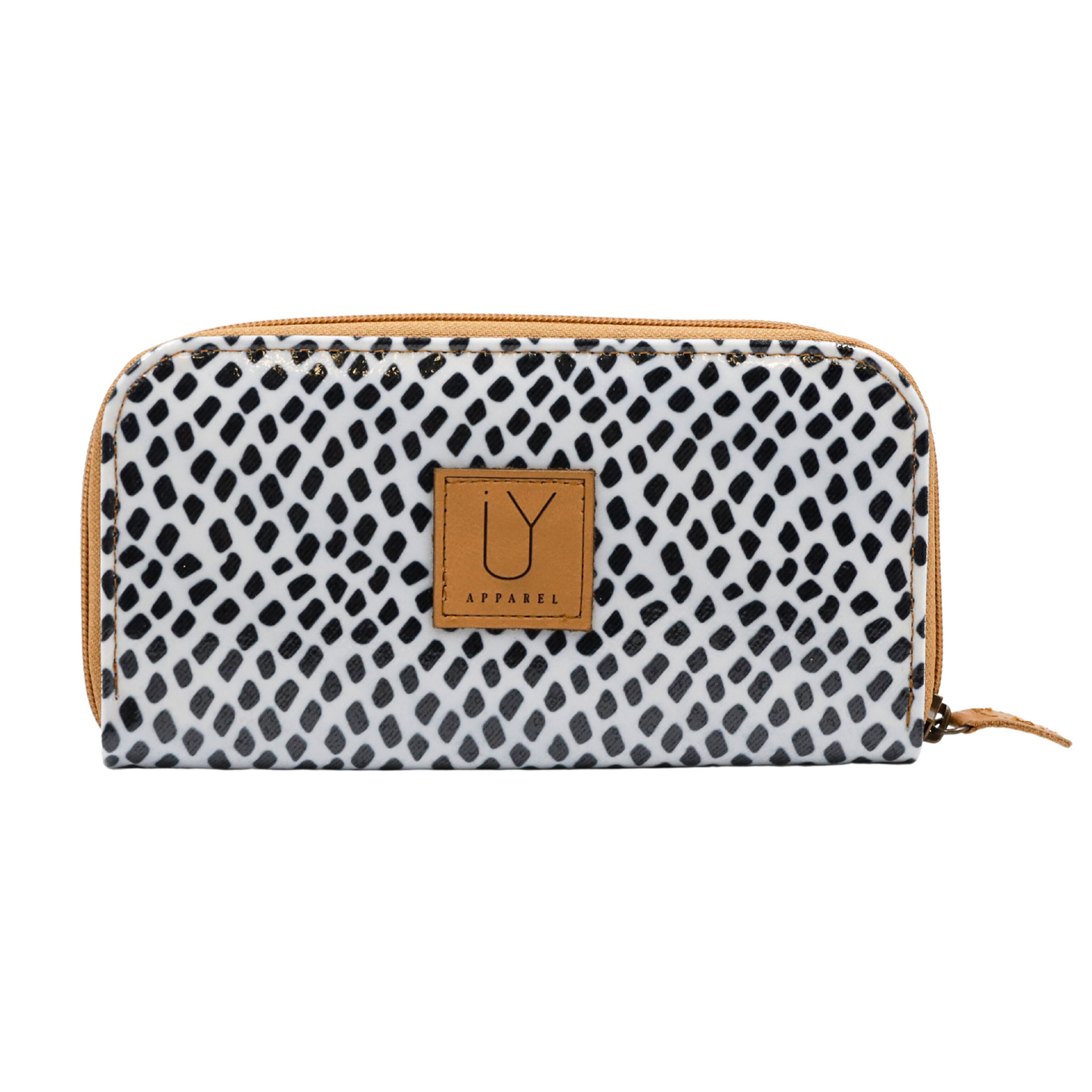 Wallet - Scatter Black on White