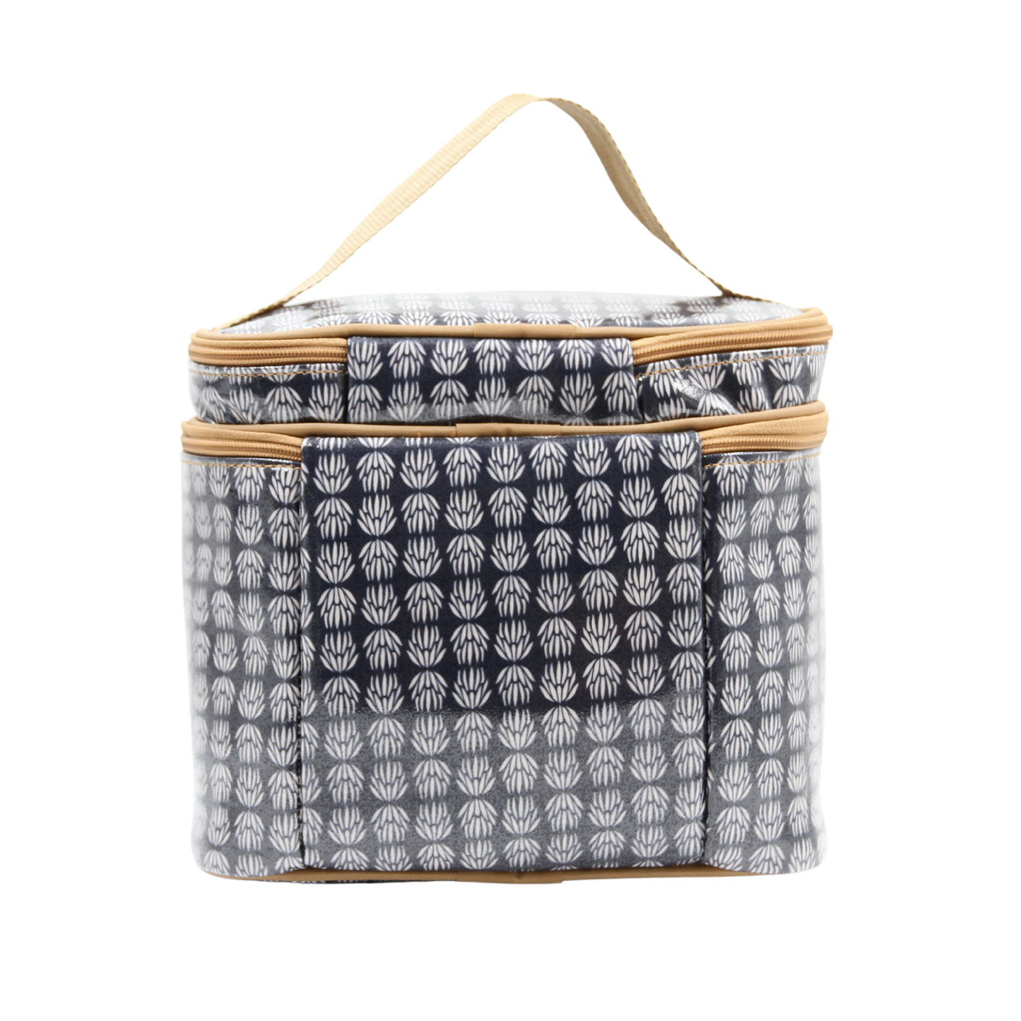 Stand Up Toiletry Bag - Protea Black