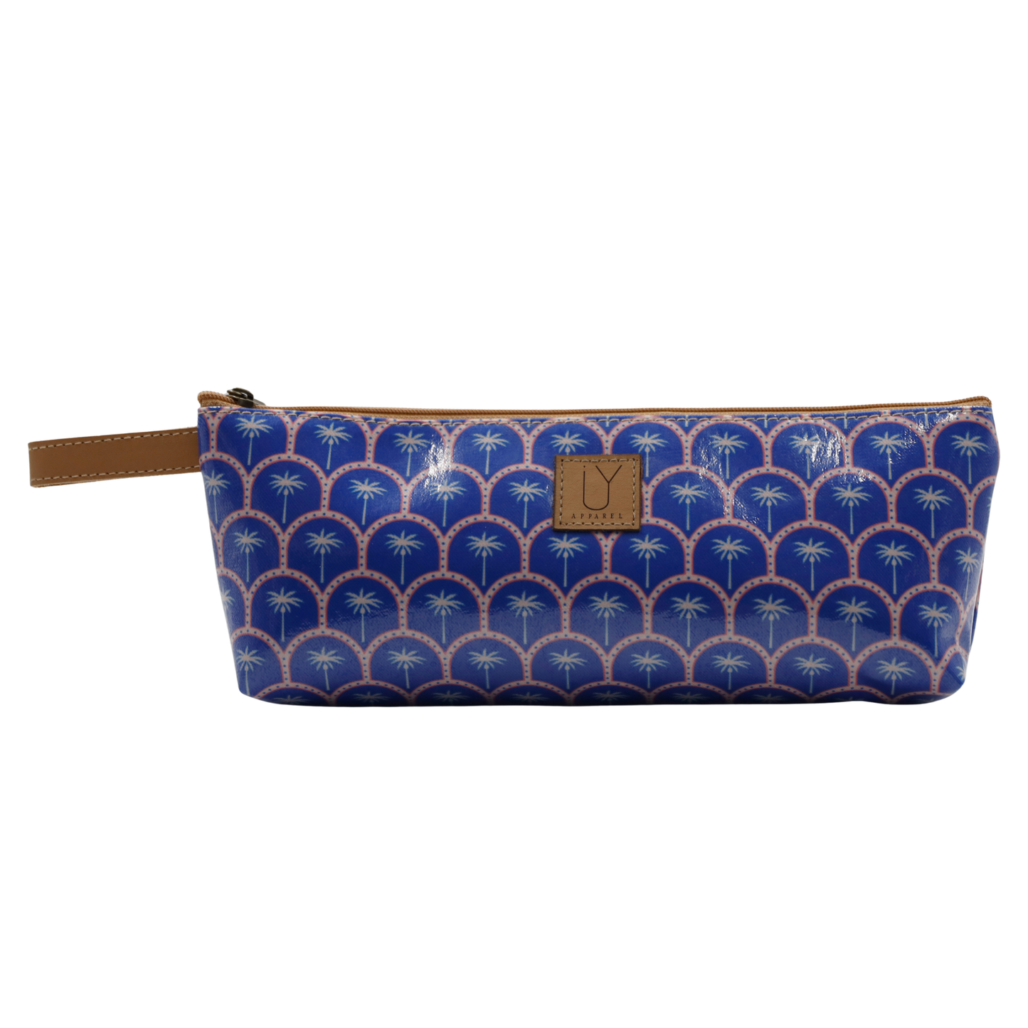 1 Zip Pencil Case - Palm Blue
