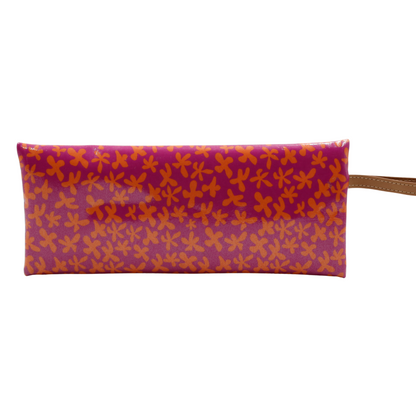 2 Zip Pencil Case - Hot Daisy