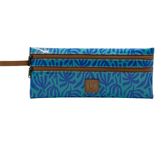 2 Zip Pencil Case - Ocean Motion
