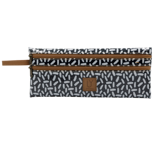 2 Zip Pencil Case - Riff Raff