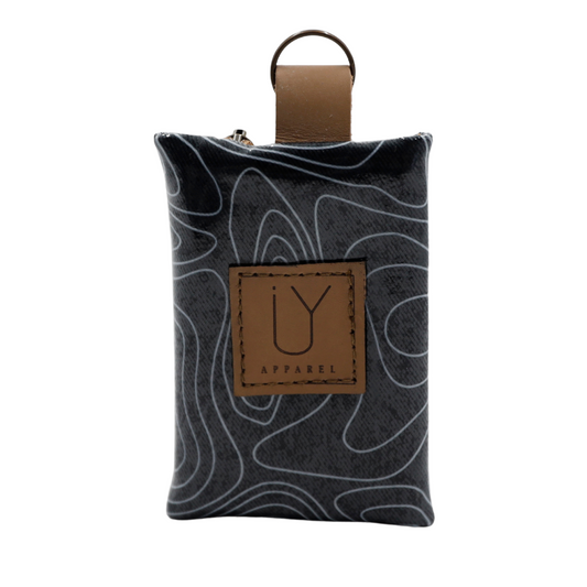 Keyring Pouch - Crazy Contours