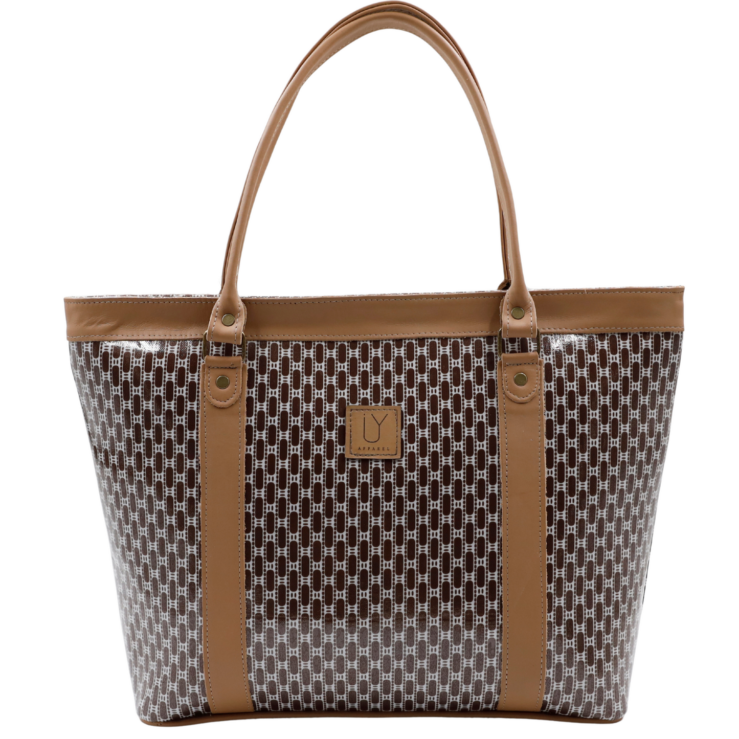 Jozi Tote - African Tweed Brown