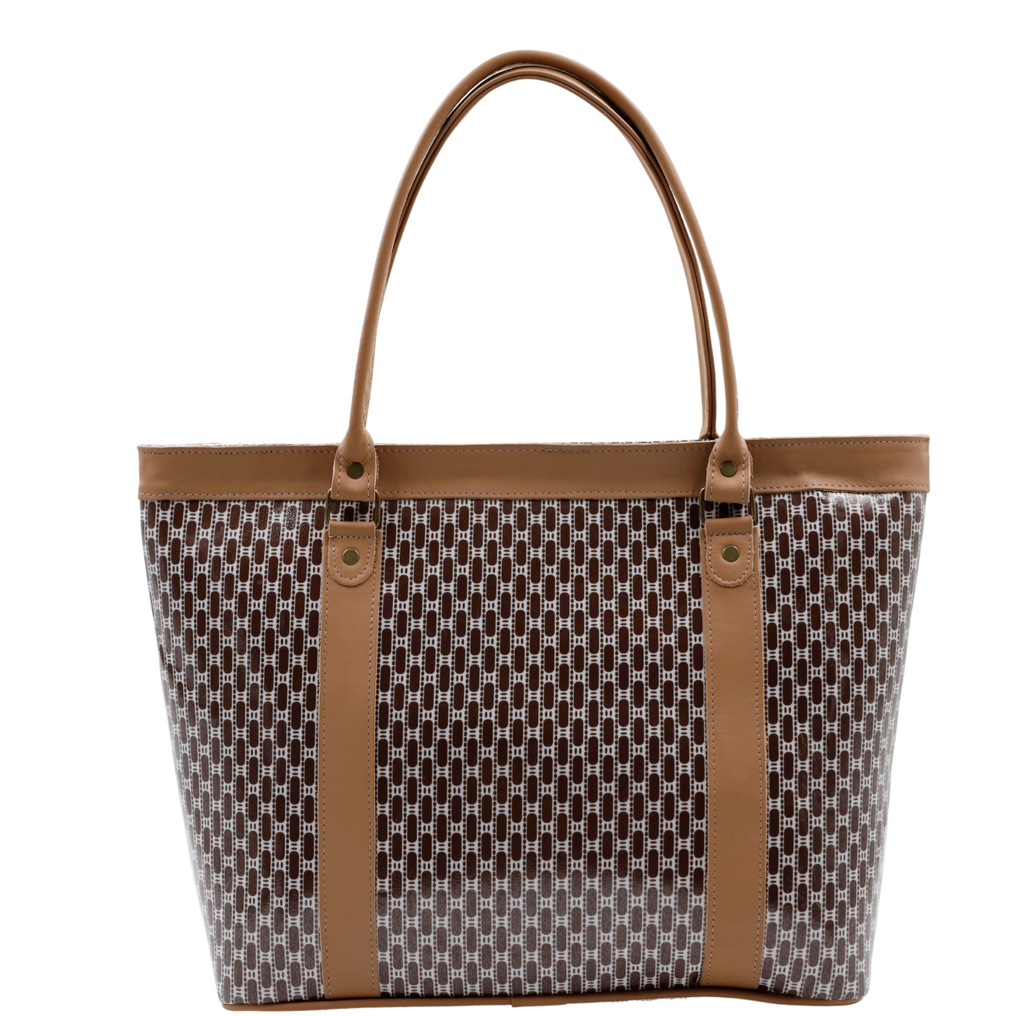 Jozi Tote - African Tweed Brown