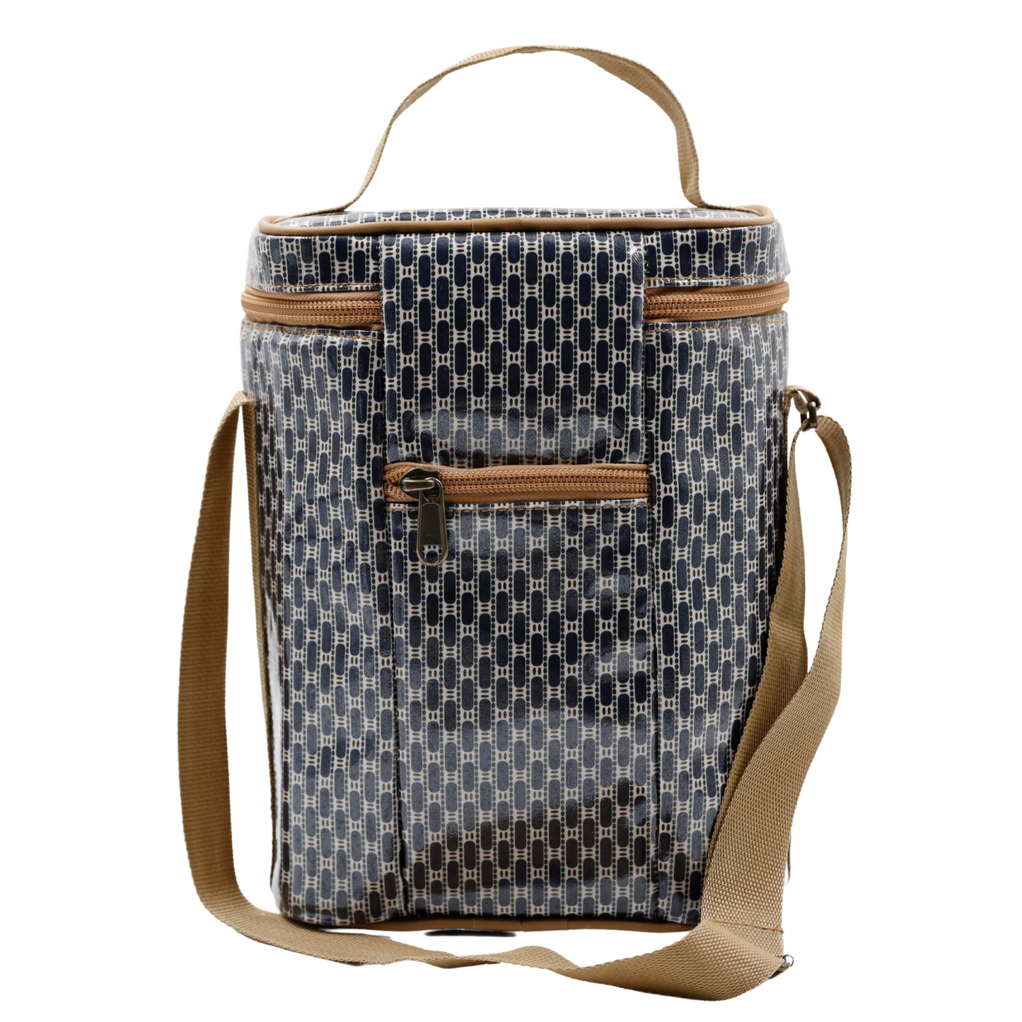 Sling Cooler - African Tweed Navy