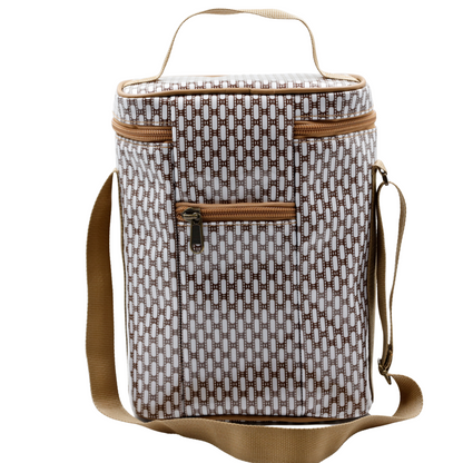 Sling Cooler - African Tweed White