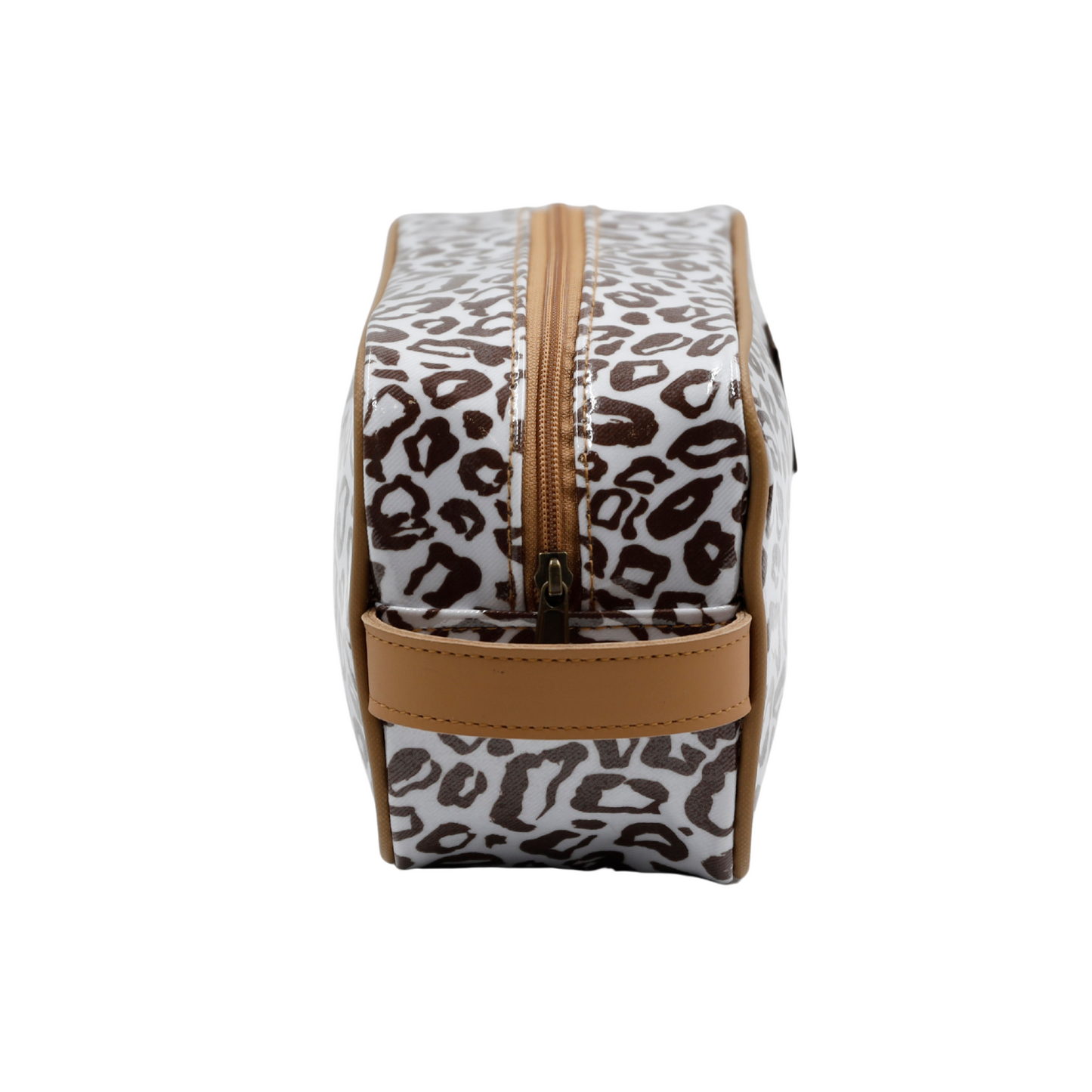 Small Toiletry Bag - African Footprint Brown
