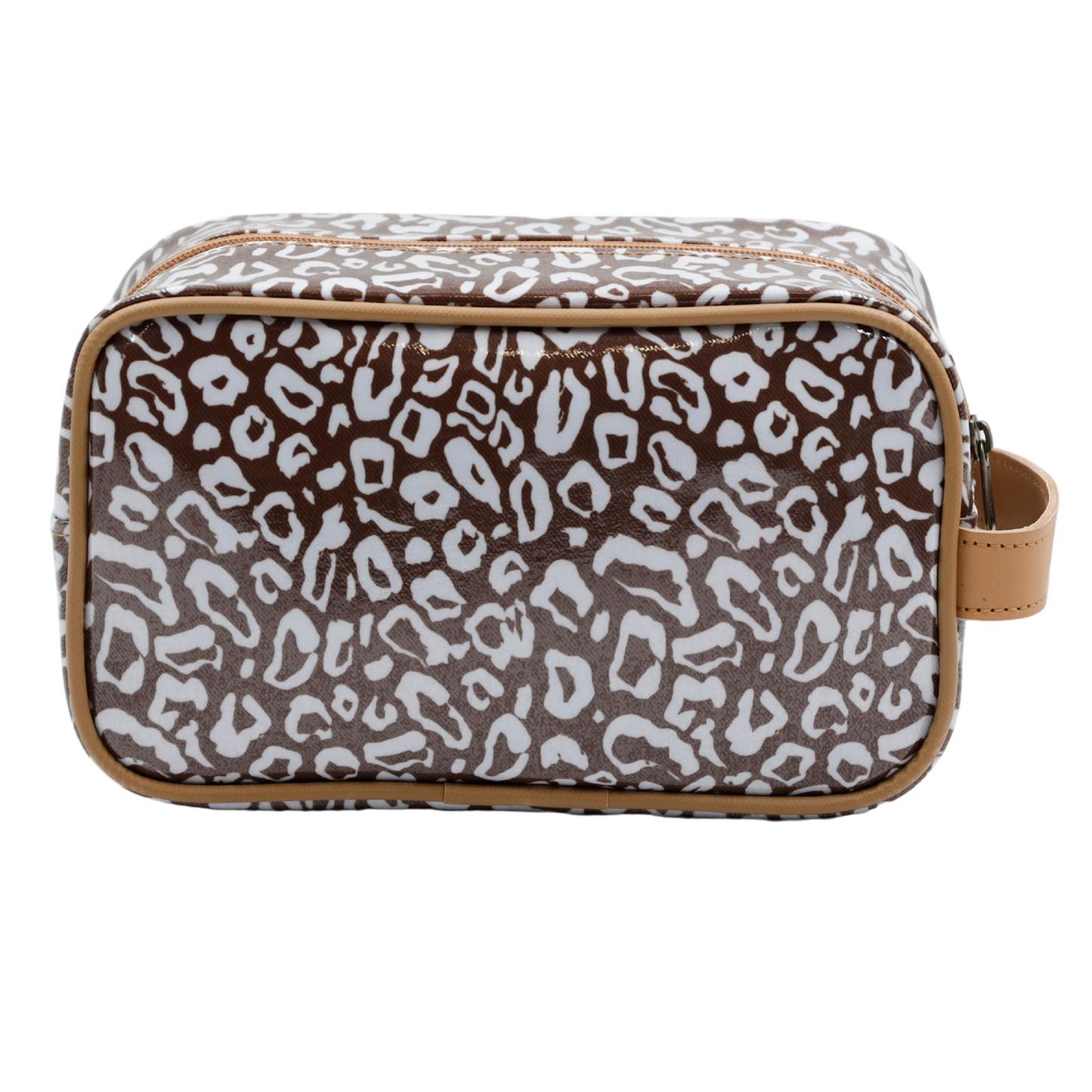 Small Toiletry Bag - African Footprint White
