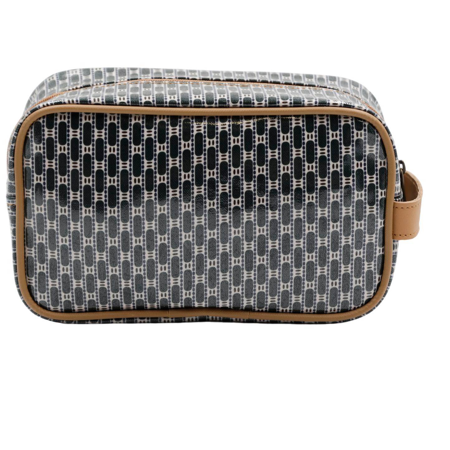 Small Toiletry Bag - African Tweed Green