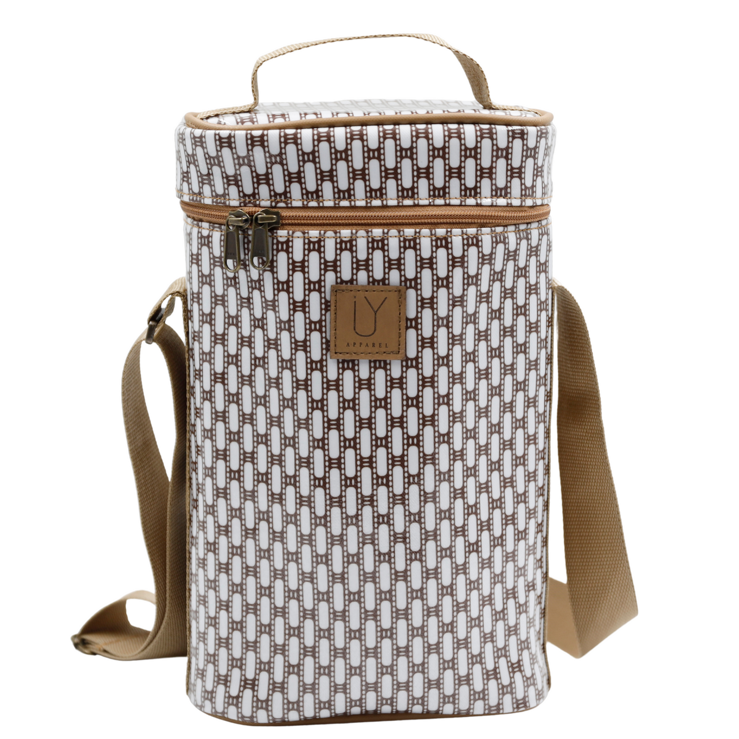 Wine Cooler - African Tweed White