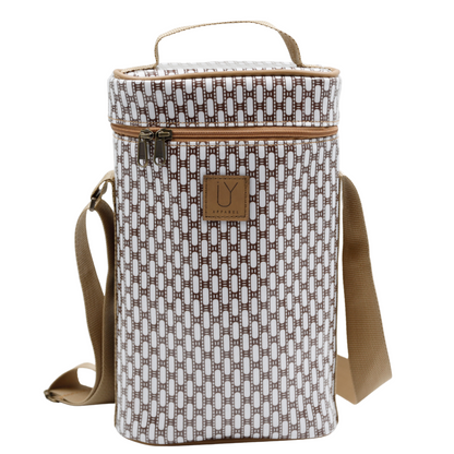 Wine Cooler - African Tweed White