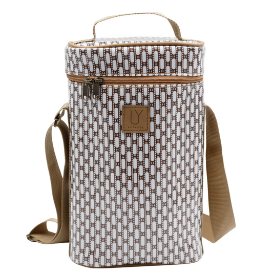 Wine Cooler - African Tweed White