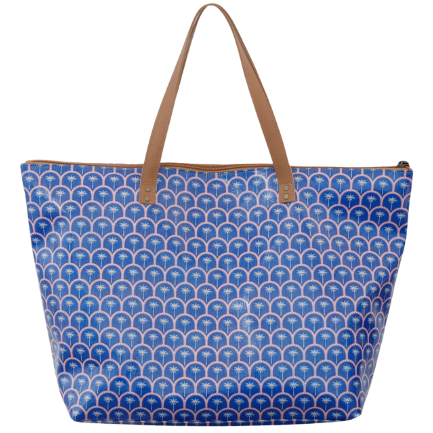 Beach Bag - Palm Blue
