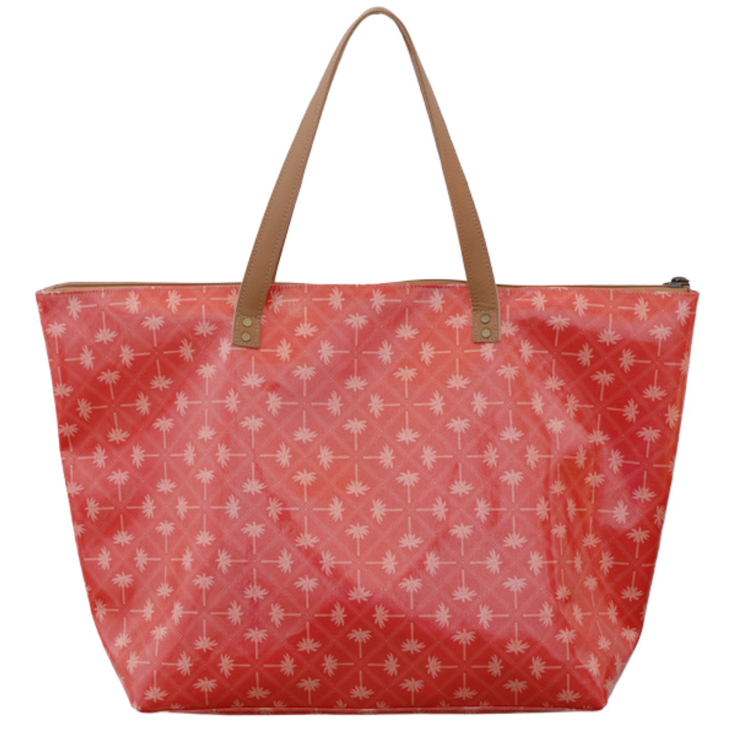 Beach Bag - Palm Tangerine