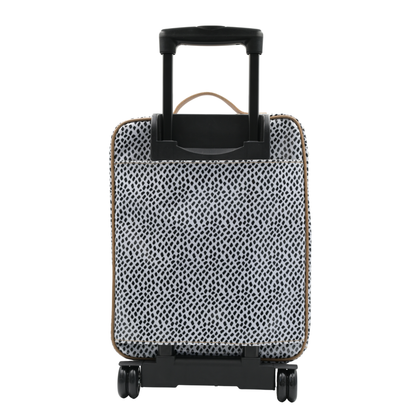 Cabin Overnight Bag - Scatter Black on White