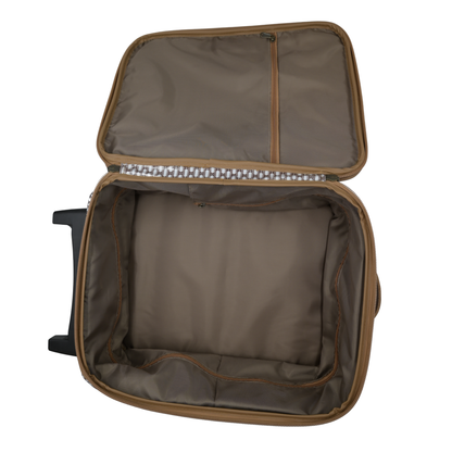 Cabin Overnight Bag - Scatter White on Black