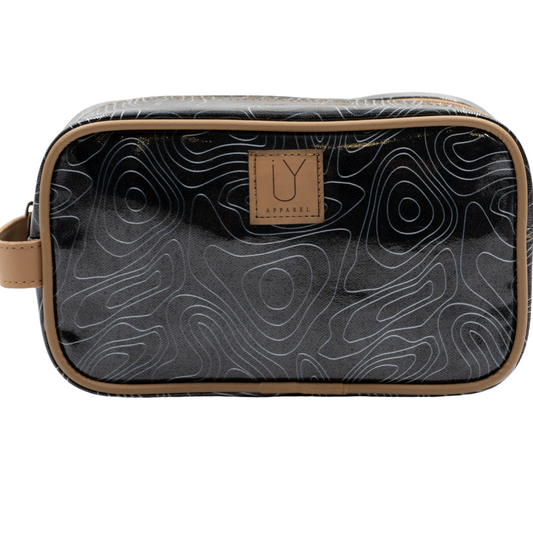 Small Toiletry Bag - Crazy Contours