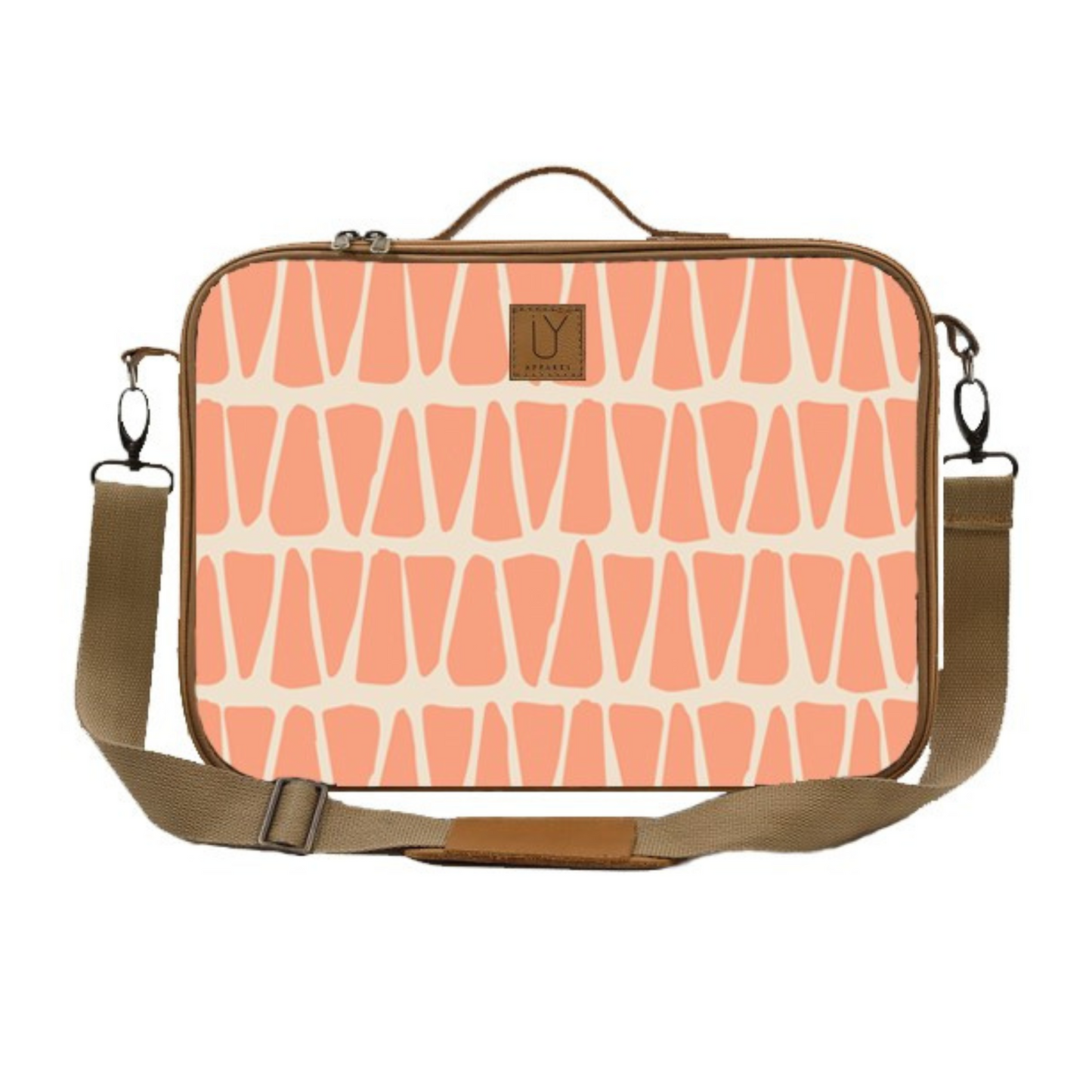 Laptop Bag - Cracked Earth Coral