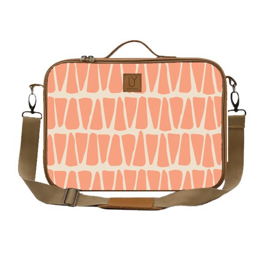 Laptop Bag - Cracked Earth Coral