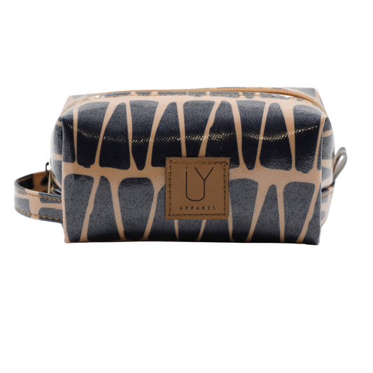 Cosmetic Bag - Cracked Earth Sand