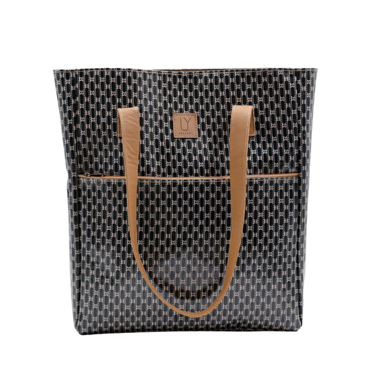 Campus Tote - African Tweed Green