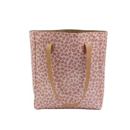 Campus Tote - Leopard Pink