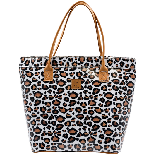 Classic Tote - Leopard Sand