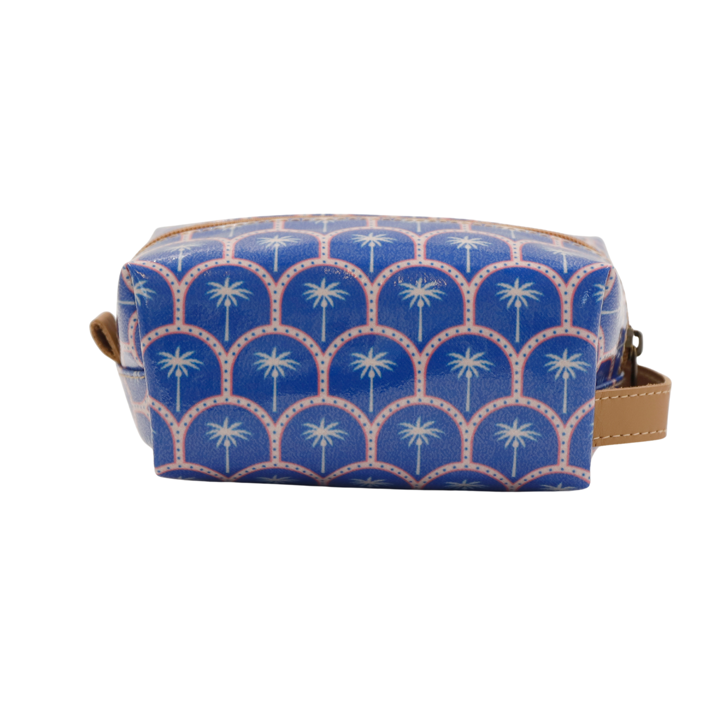 Cosmetic Bag - Palm Blue