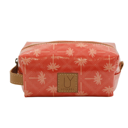 Cosmetic Bag - Palm Tangerine