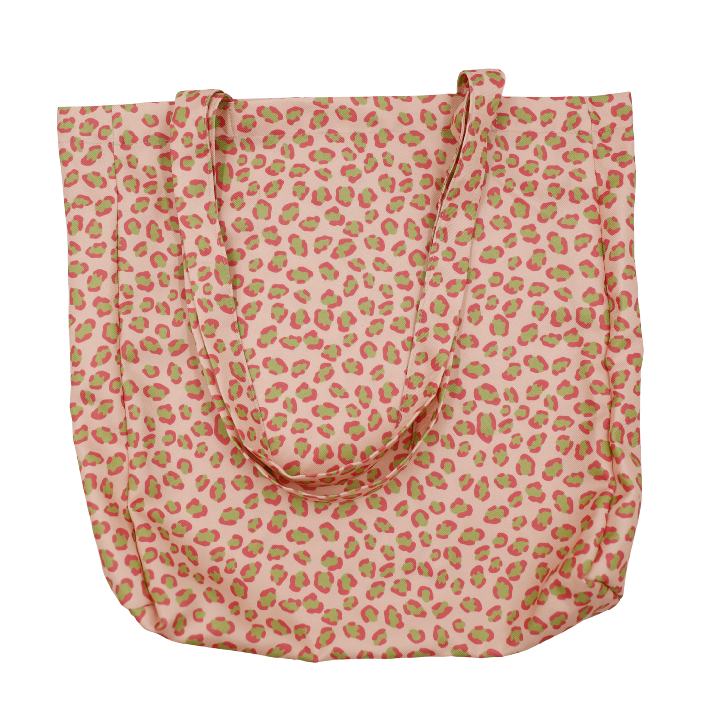 Cotton Tote - Leopard Pink