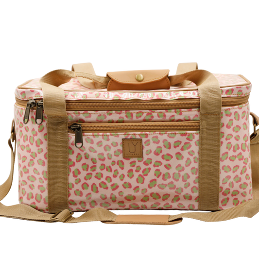 Courtney Cooler - Leopard Pink