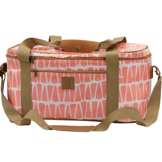 Courtney Cooler - Cracked Earth Coral