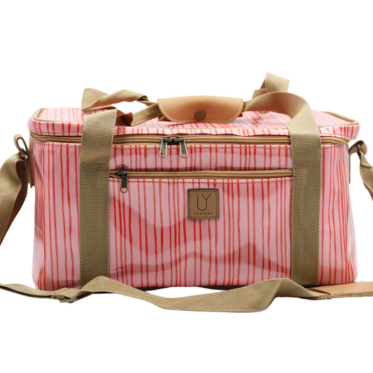 Courtney Cooler - Stripe Pink