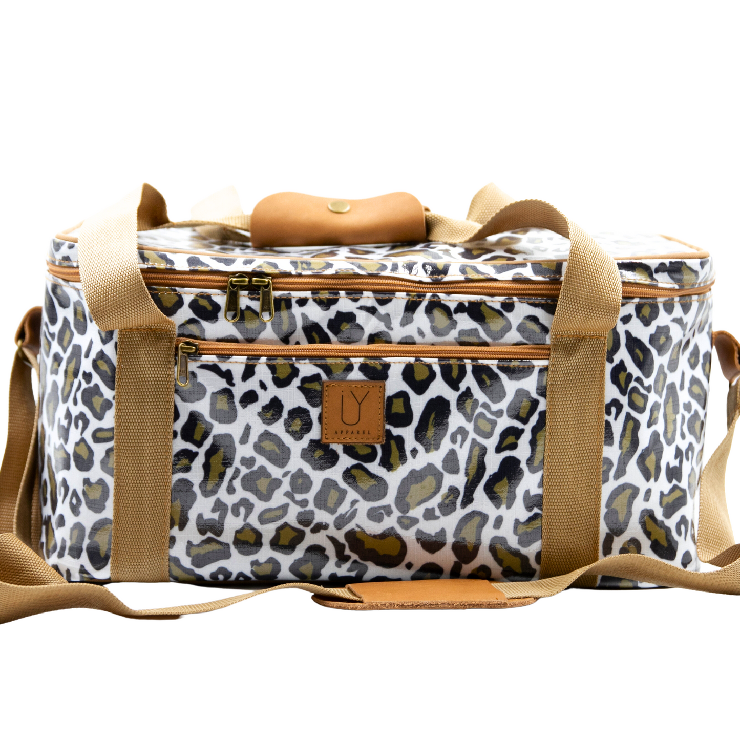Courtney Cooler - Leopard Khaki