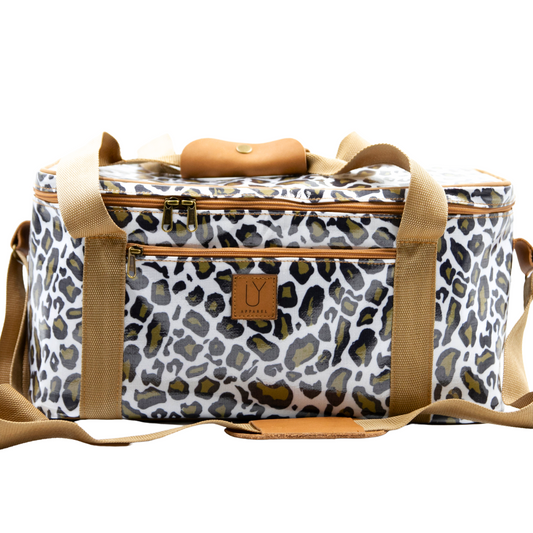 Courtney Cooler - Leopard Khaki