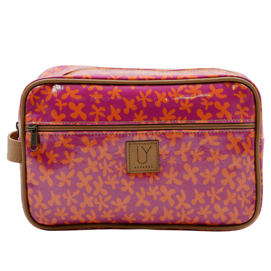 Large Toiletry Bag - Hot Daisy