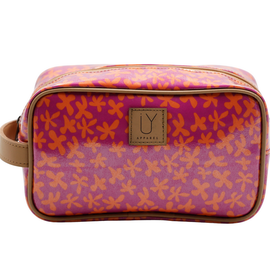 Small Toiletry Bag - Hot Daisy