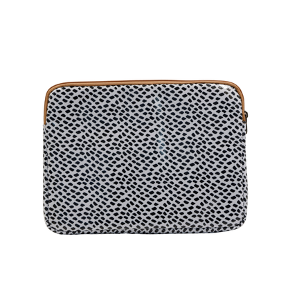 iPad Sleeve - Spot Black on White