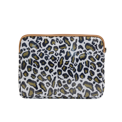 iPad Sleeve - Leopard Khaki