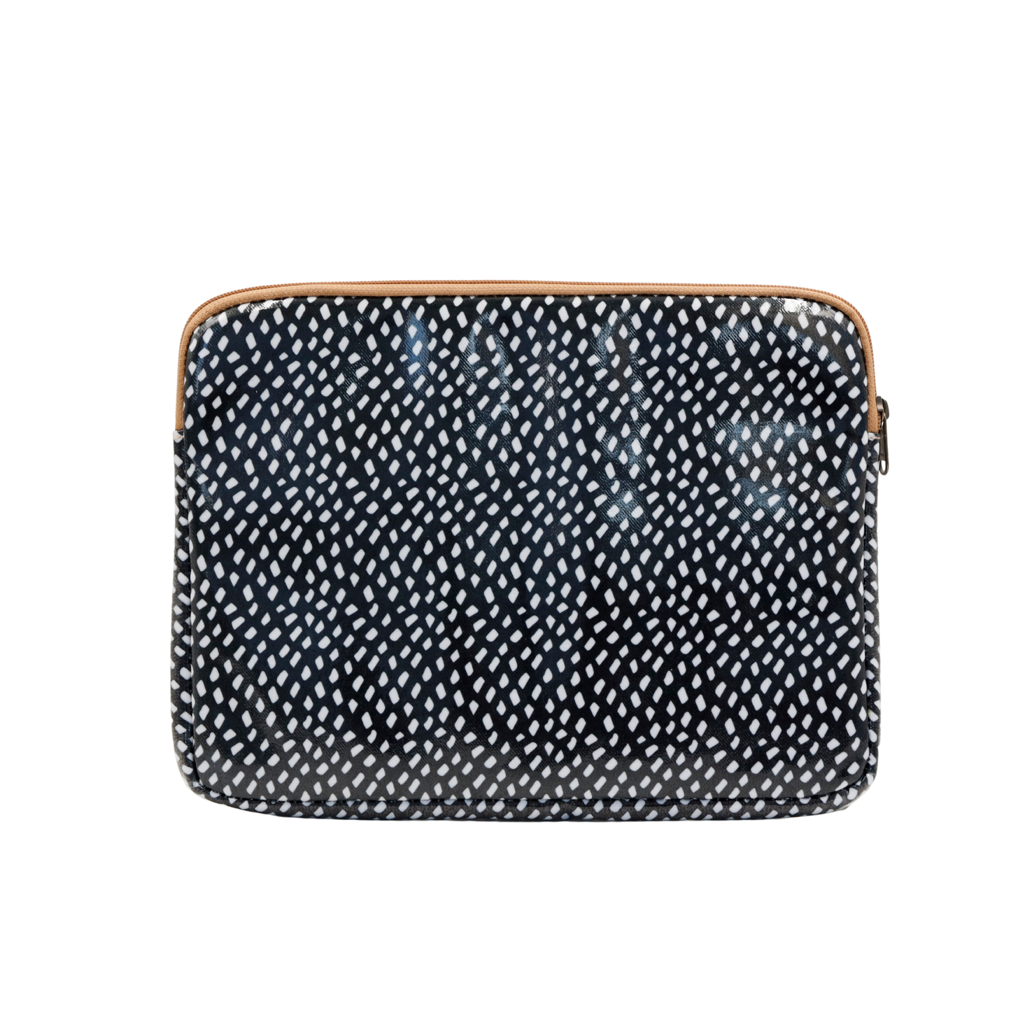 iPad Sleeve - Spot White on Black