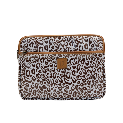 iPad Sleeve - African Footprint Brown
