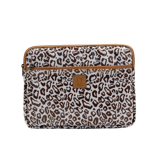 iPad Sleeve - African Footprint Brown