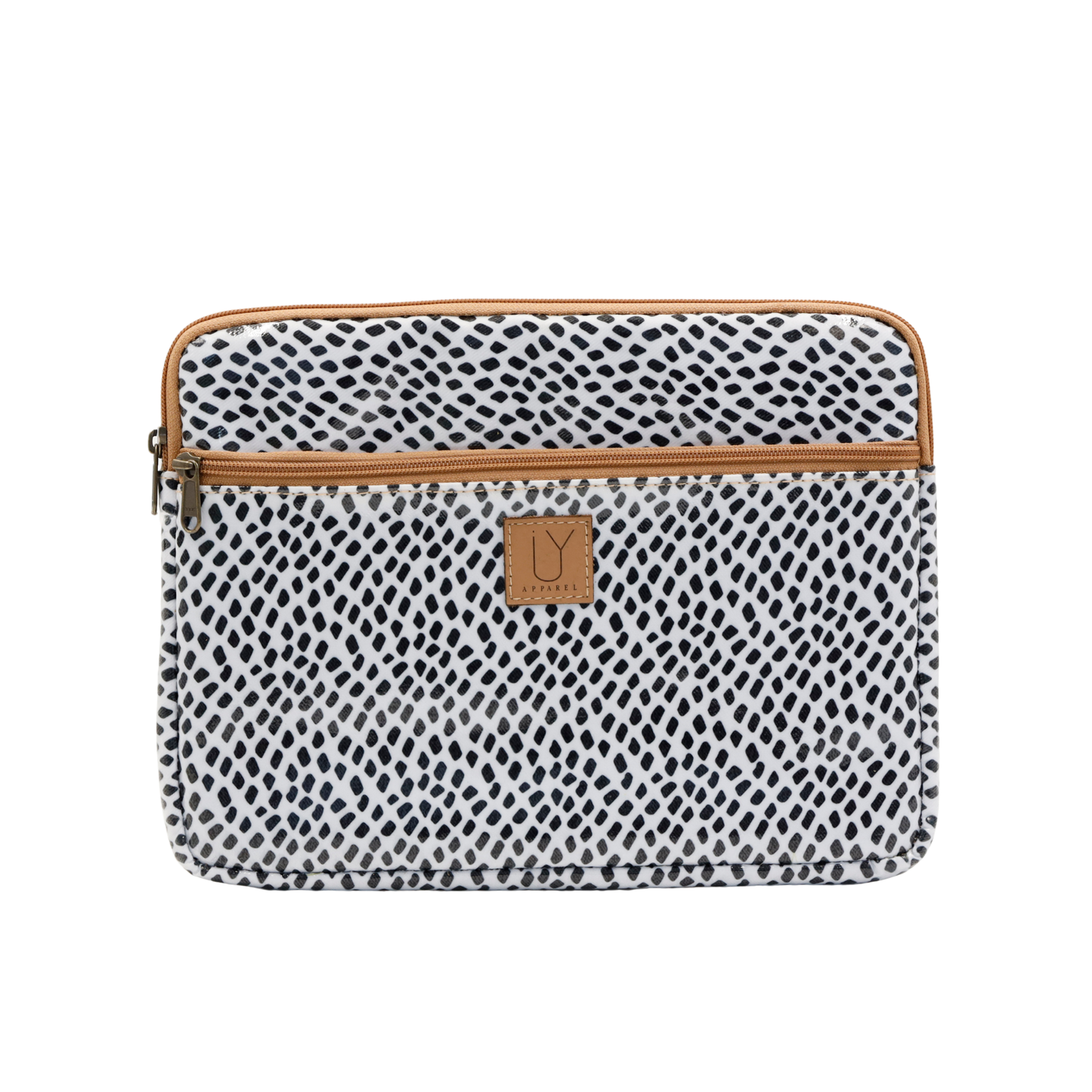 iPad Sleeve - Spot Black on White