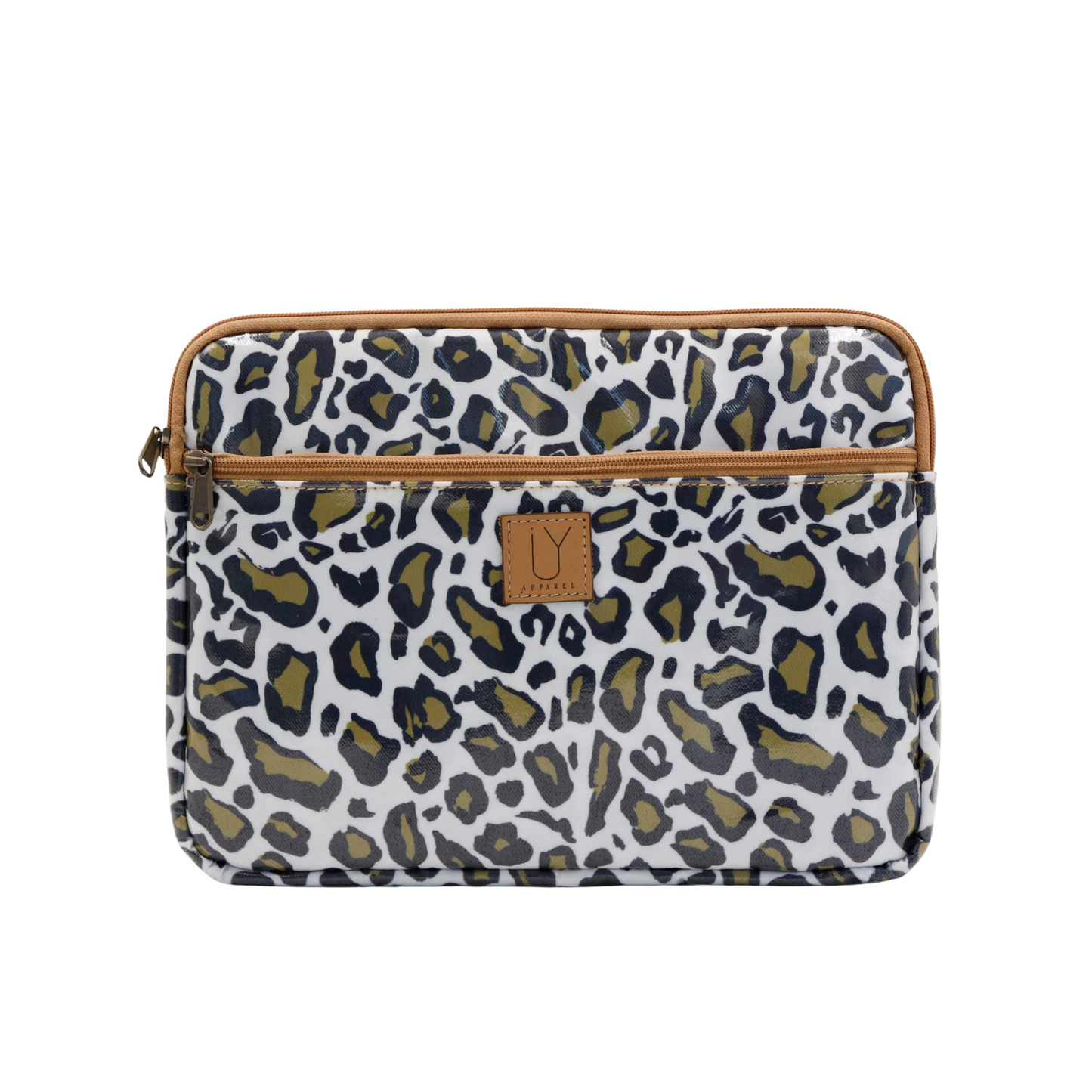 iPad Sleeve - Leopard Khaki